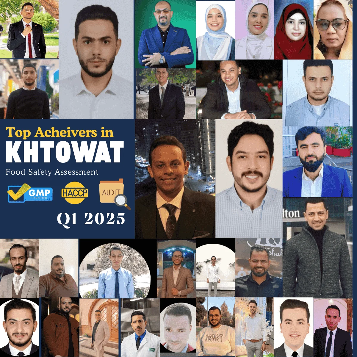 Celebrating Excellence in Food Safety Knowledge Q1 2025